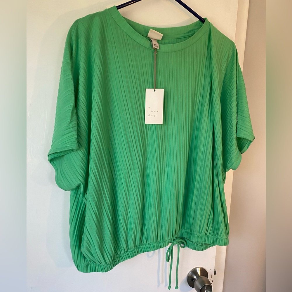 Cute short sleeve blouse